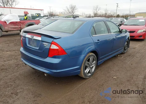 2010 Ford Fusion Sport from USA, damaged, VIN 3FAHP0DC3AR401360